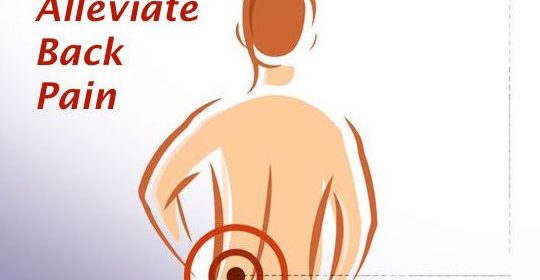 Ways to Alleviate Back Pain